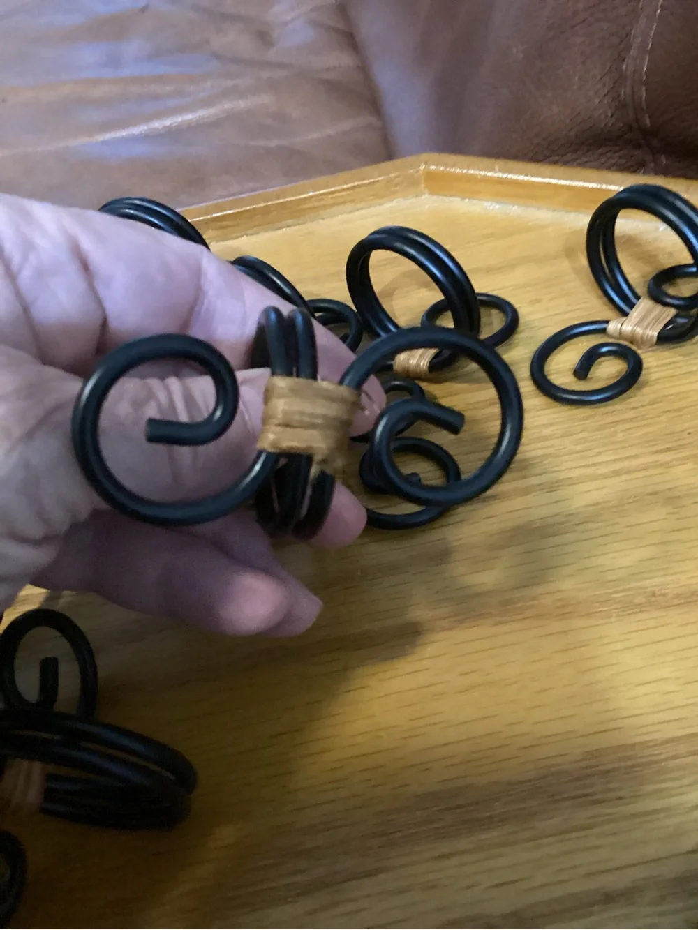 Decorative Black Metal Wall Hooks - Home Wall Decor